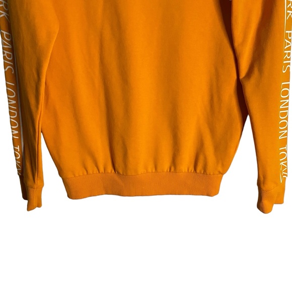 Tally Weijl Women’s Orange Graphic Print Crewneck Shirt - Picture 3 of 9